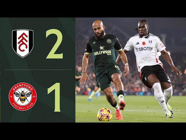 Janelt scores in derby defeat | Fulham 2-1 Brentford | Premier League Highlights