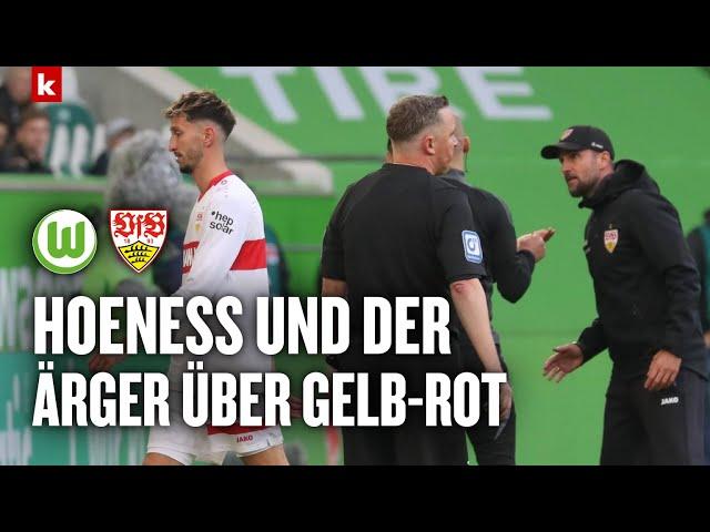 Hoeneß über Schiedsrichter: "Wusste gleich, dass er einen Fehler gemacht hat" | Wolfsburg - VfB 2:2