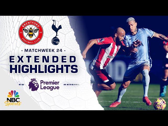 Brentford v. Tottenham Hotspur | PREMIER LEAGUE HIGHLIGHTS | 2/2/2025 | NBC Sports