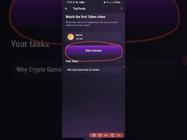 Tapswap 200k Coin Cinema Code For Today | Day 4 TapSwap Cinema Secret Code For Today