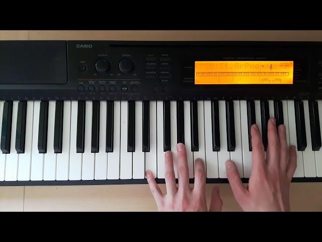 E9 - Piano Chords - How To Play
