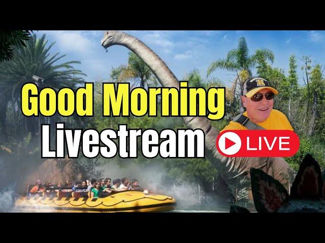 Live! Good Morning Livestream at Islands of Adventure ~