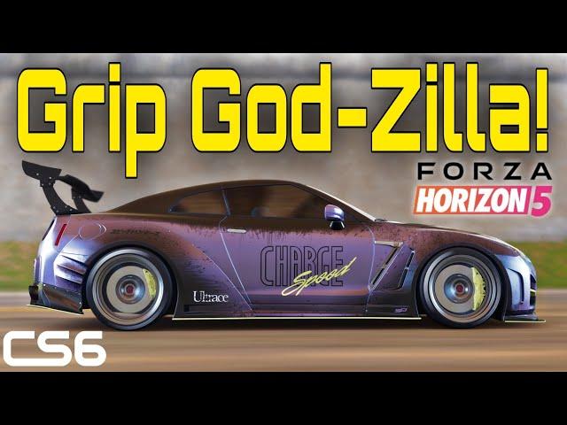 2020 GTR R35 Grip God-Zilla Customization & Tune! - Forza Horizon 5 Gameplay