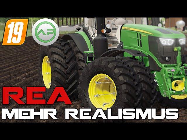  [LS19] REVIEW | REA MOD by 900Hasse  |  Mehr Realismus für den LS  | Einstellung & Ingame-Test