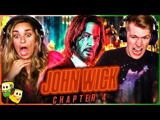 JOHN WICK: CHAPTER 4 Movie Reaction! | First Time Watch!