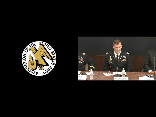 AUSA Cyber Hot Topic 2018 - Panel 3 - Cyber Support to Corps and Below