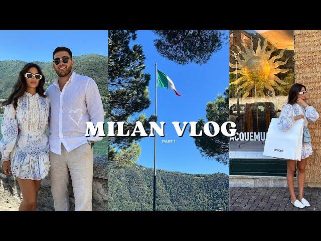 MILAN VLOG part 1 | поездка на Комо |Jacquemus | концерт The Weeknd