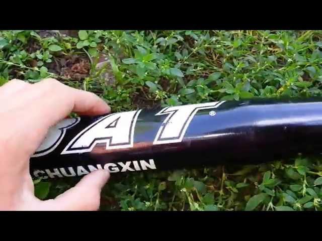 КИТАЙСКАЯ БЕЙСБОЛЬНАЯ БИТА, ОБЗОР!! (Chinese baseball bat)