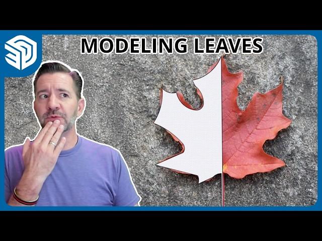 Modeling Leaves with TrueBend and Random Tools