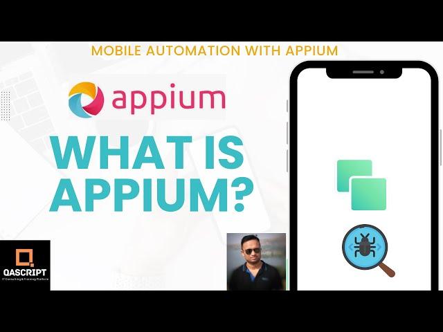 Appium Tutorial - Part 1 | Mobile Automation Testing | What is Appium |  Architecture | Components |