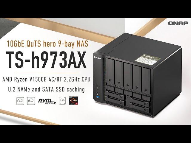 BRAND NEW Product Overview of the QNAP TS-h973AX ZFS NAS!