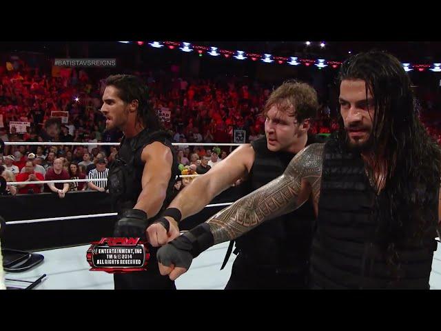 FULL MATCH - Roman Reigns vs. Batista: Raw, May 12, 2014