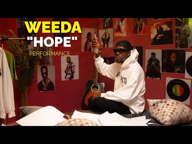 Weeda - HOPE I ZL sessions Performance