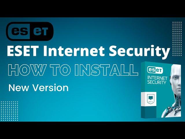 ESET Antivirus Internet Security How To Install