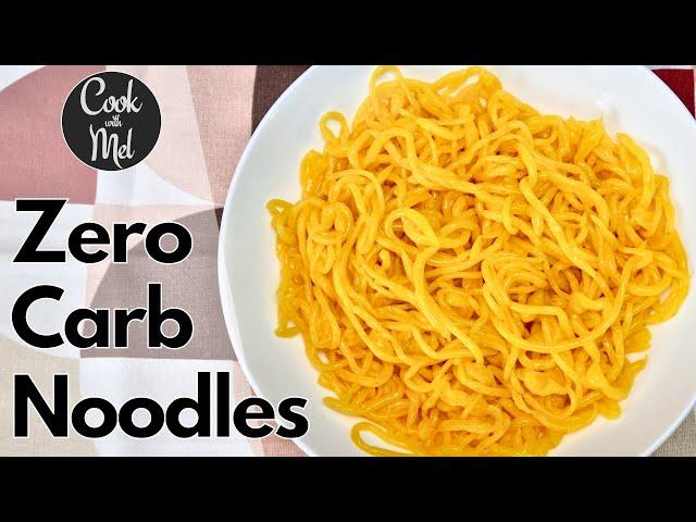 Zero Carb NOODLES in 5 MINUTES!