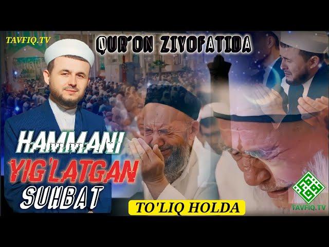 Mana Osha Siz izlagan Maruza | Rosululloh ﷺ ni Sog'ingan QALBlar uchun - Muhammad Boburxon Domla