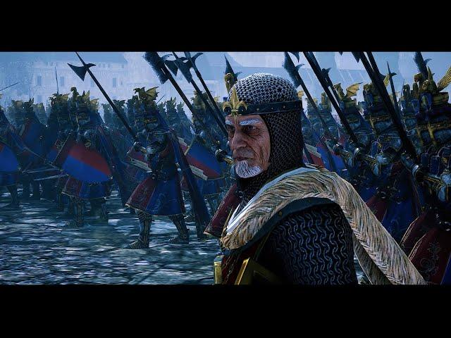 Reclaim the city of Bordeleaux｜Totalwar Warhammer cinematic battle ｜Bretonnia vs Vampire Counts