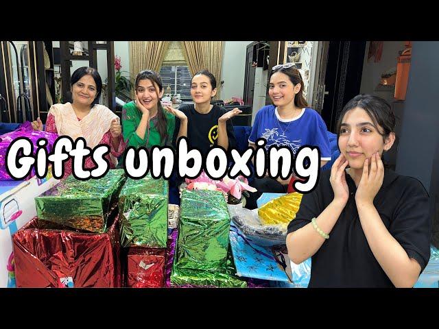 Rabia ki chori pkri gai | Gifts Unboxing | Zainab Faisal | Sistrology