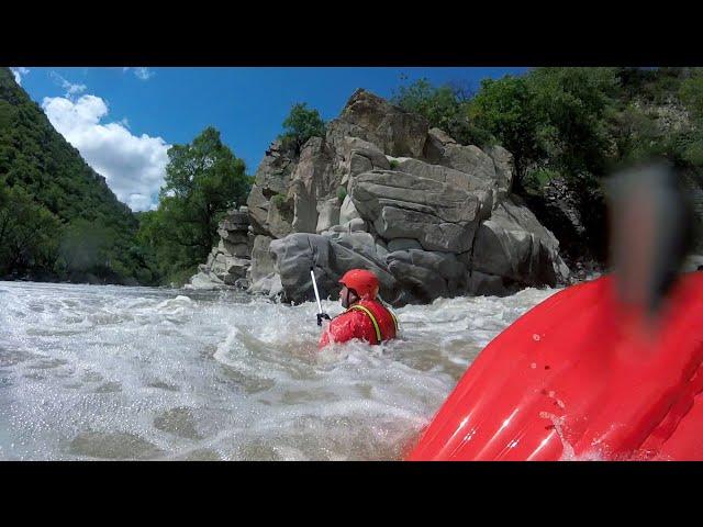 Struma river canoe