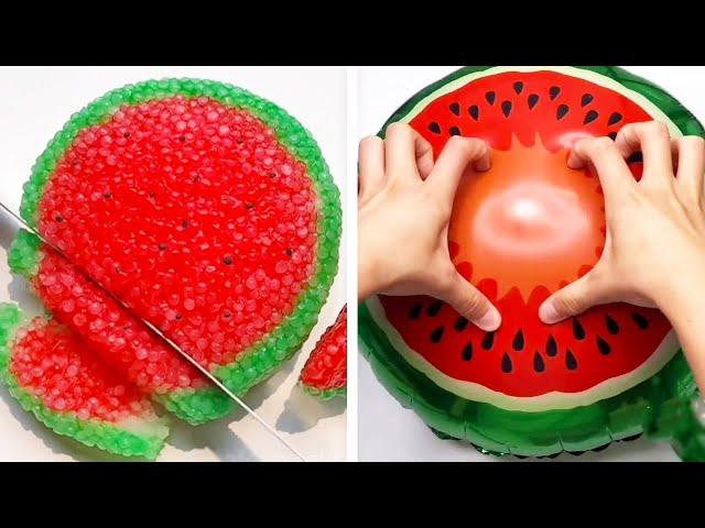 12 Hour Oddly Satisfying Slime ASMR No Music Videos - Relaxing Slime 2022