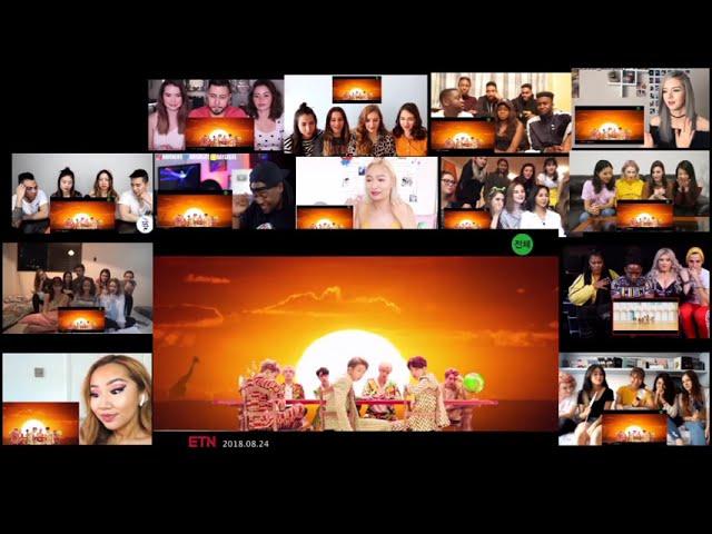 BTS (방탄소년단) 'IDOL' MV REACTION || Mashup