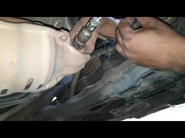 Honda Fit/Jazz GP1 (IMA-Hybrid) Oxygen sensor cleaning