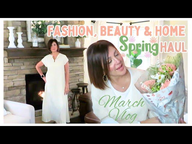 Early SPRING March Vlog | Spring Finds & Shopping Haul | Decor, Fashion & Beauty