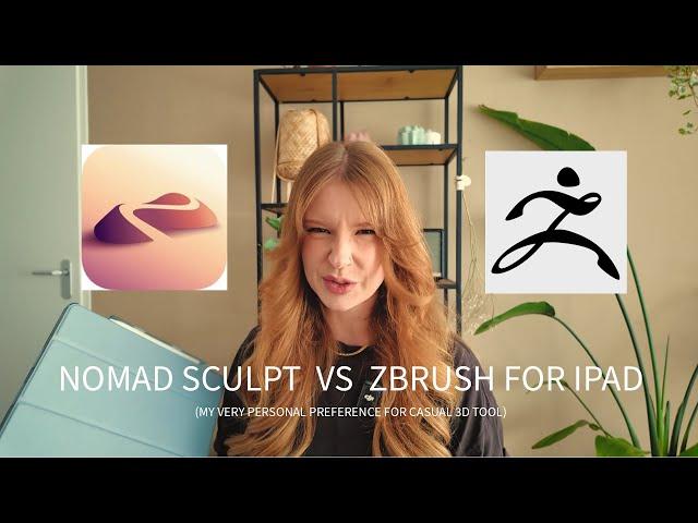 Nomad Sculpt vs Zbrush for iPad