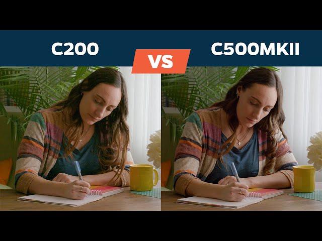 Canon C200 vs Canon C500 Mark II - Image Quality