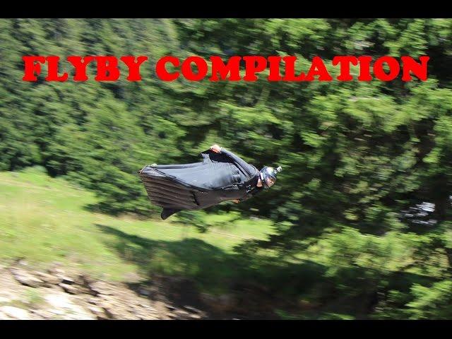 The Crack, Walenstadt Wingsuit flyby compilation