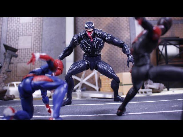 Marvel's Spider-Man  stop motion spider-man vs venom
