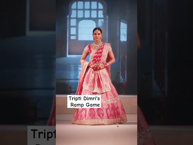 #tripti dimri's Best  Worst ramp walk #comment #runway #bollywood #fashionindustry 