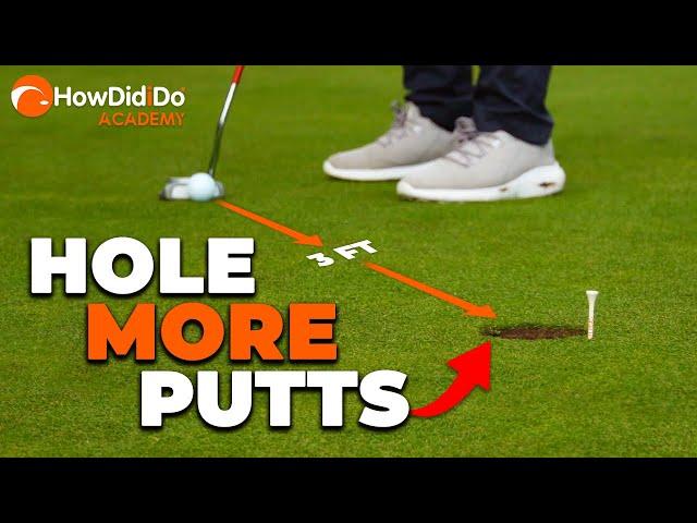 NEVER miss short putts again... EASY to follow tips! | HowDidiDo Academy