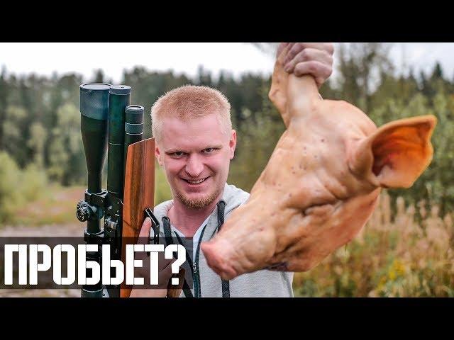 СТРЕЛЯЕМ В СВИНУЮ ГОЛОВУ! | ЛОПАТУ | 200 метров! EDGUN MATADOR 6.35mm