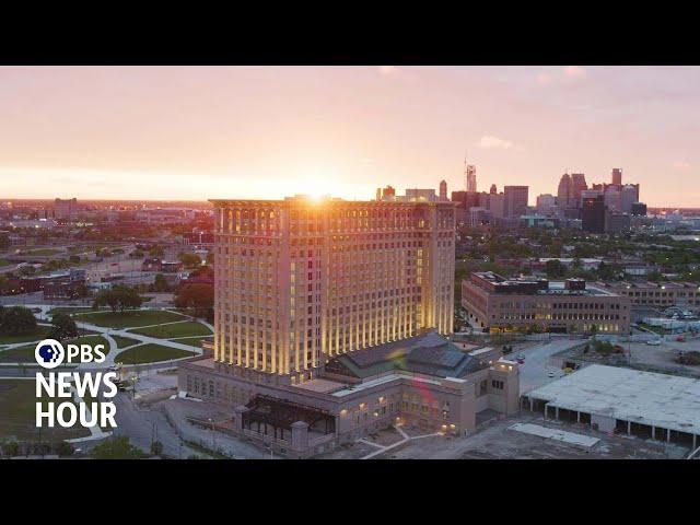 Rebirth of Detroit’s Michigan Central train station serves as symbol of city’s comeback