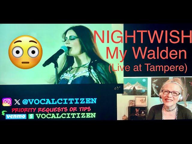 NIGHTWISH - My Walden (Live at Tampere) reaction