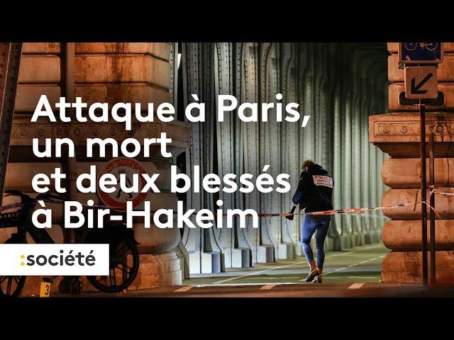 Attaque à Paris, un mort et deux blessés à Bir-Hakeim