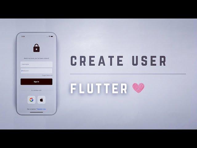  Email Sign Up • Flutter Auth Tutorial 