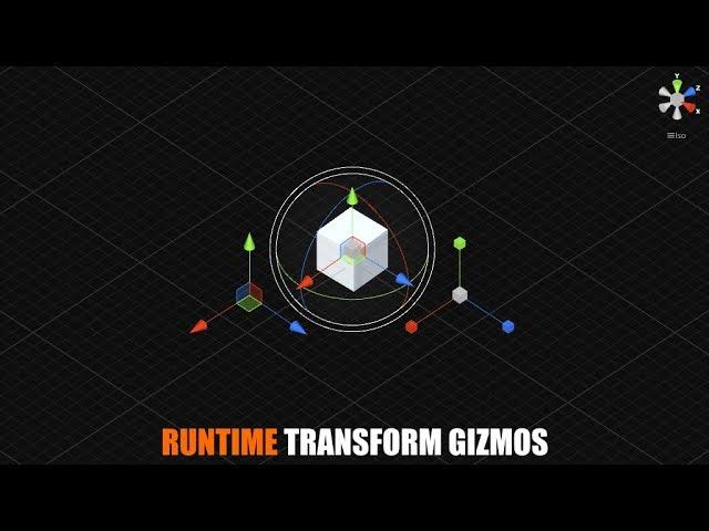 Runtime Transform Gizmos - Custom Object Local Pivot