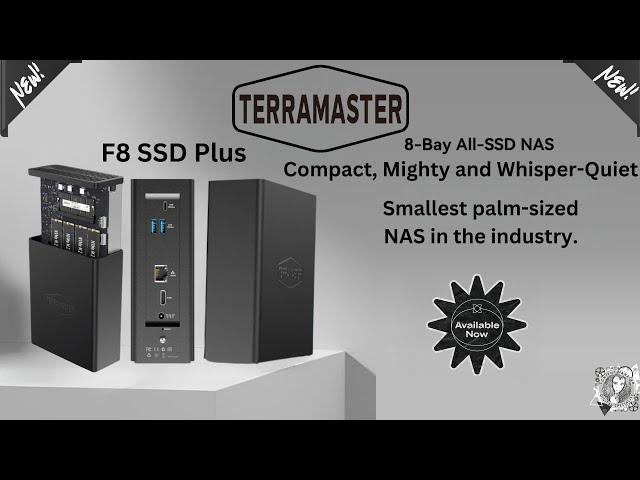 LIVE: Review of TerraMaster F8 SSD Plus - Smallest and "Cutest" Palm-Sized NAS #nasdrive #ssdnas