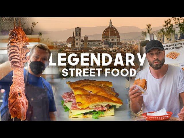 The BEST Italian Street Food - WHAT YOU MUST Eat in Florence