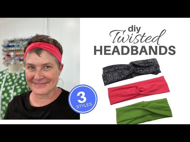 DIY TWITSTED HEADBANDS | 3 Easy-To-Make Styles