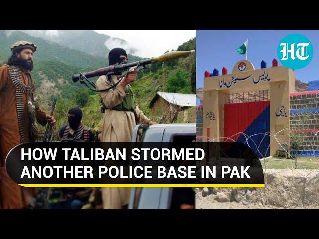 Taliban terrorists storm another Pak police facility in KPK; Policemen captured, guns looted