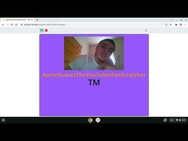 AaronSuarezTheYouTuberFanScratcher Logo By Aaron Suarez On Scratch Edition On YouTube Video Versions