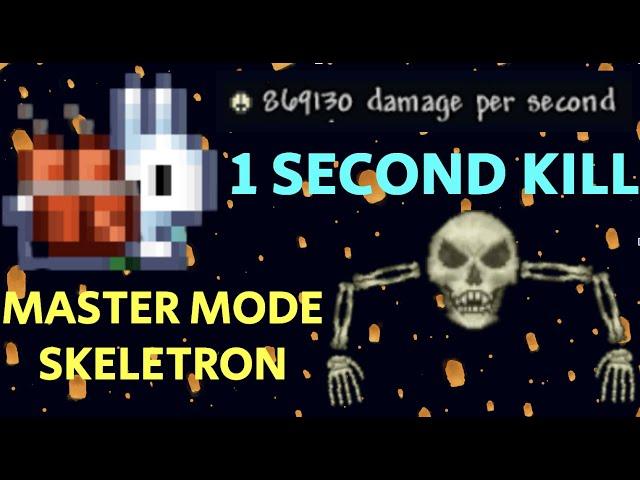 How to Kill Skeletron in 1 SECOND (Master Mode)