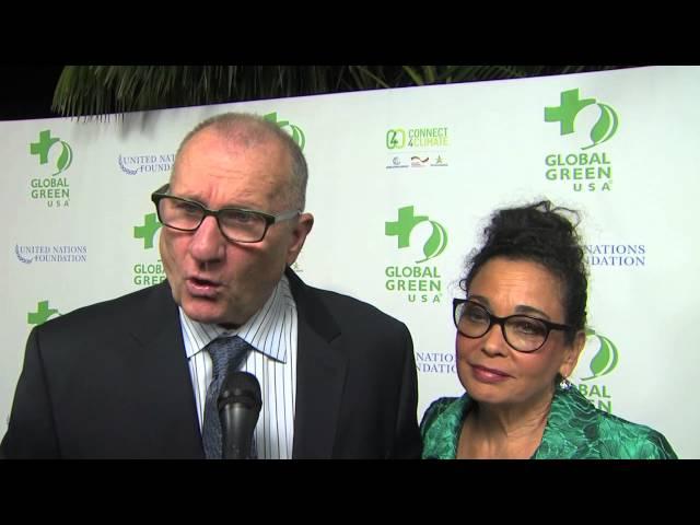 Global Green USA Pre Oscar Party: Ed O'Neill & Catherine Rusoff Interview | ScreenSlam