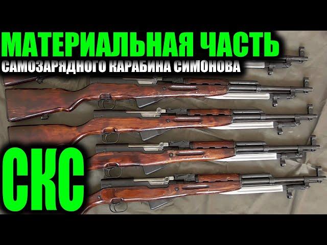 СКС Полный обзор материальной части SKS carbine