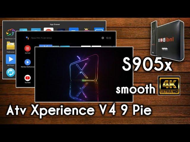 ATVXperience v4 S905x 9 Pie (root) Firmware