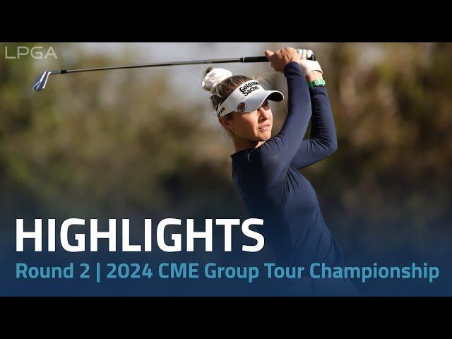 Round 2 Highlights | 2024 CME Group Tour Championship