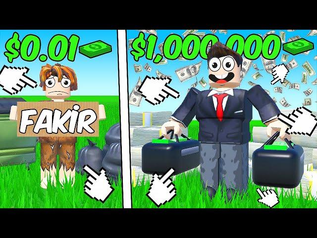 ZENGİN FERİTED VS FAKİR TARIK - Roblox Rich Clicker Simulator